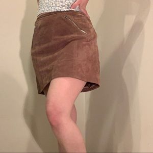 Blank NYC suede skirt